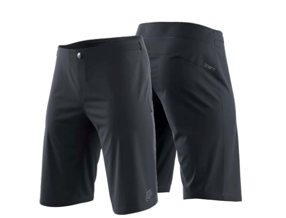 Short Shell Troy Lee Designs Drift Dark Charcoal